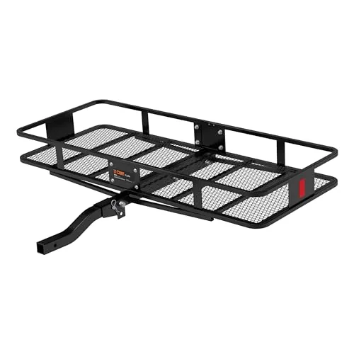 CURT 18153 Folding Hitch Cargo Carrier 60x24 500lb