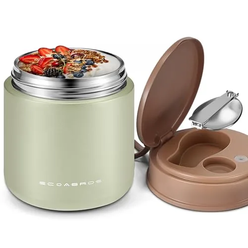 eedabros 15.2 oz Kids Thermo Food Jar with Spoon