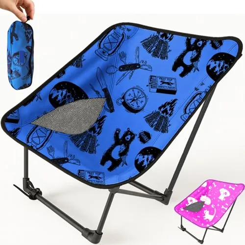 KidzAdventure Kids Camping Chair 250lb Capacity