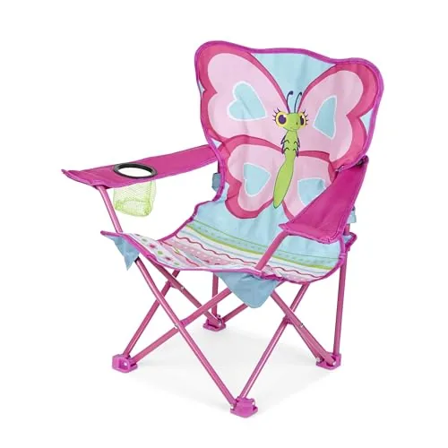 Melissa & Doug Cutie Pie Butterfly Kids Folding Chair