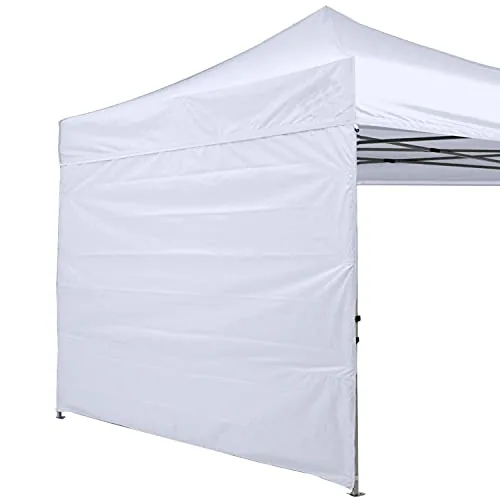 ABCCANOPY 10x10 Instant Canopy SunWall, Waterproof White
