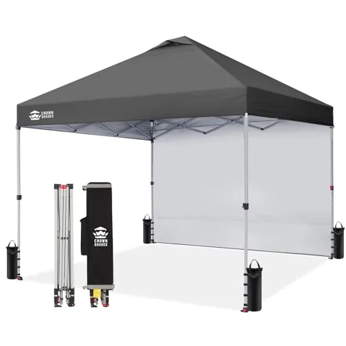 Crown Shades 10x10 Pop-Up Canopy with CenterLOK Hub