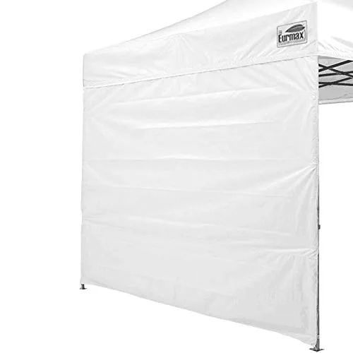 Eurmax 10x10 Pop Up Canopy SunWall White