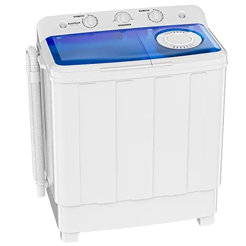 Auertech Twin Tub Portable Washer with Drain Pump