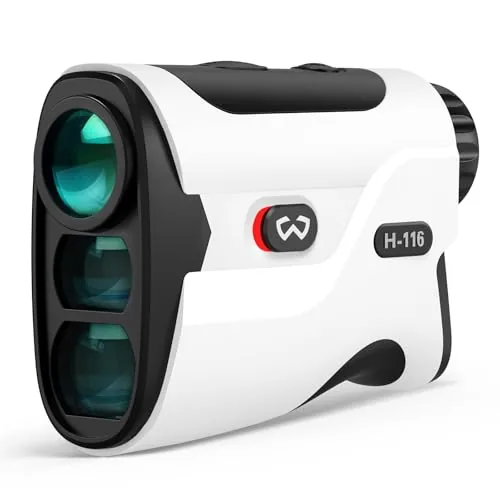 WOSPORTS Golf Rangefinder with Slope, 1200 Yards