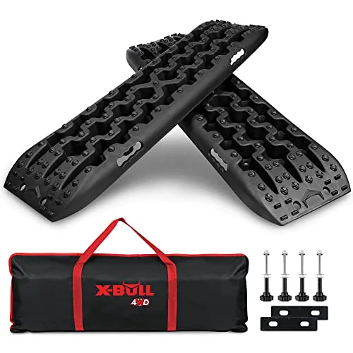 X-BULL 3rd Gen Recovery Traction Tracks 41.7in Black