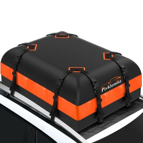 FIVKLEMNZ Rooftop Cargo Bag 15cu ft Waterproof