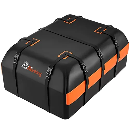 Asinking 21 Cu Ft Waterproof Rooftop Cargo Bag