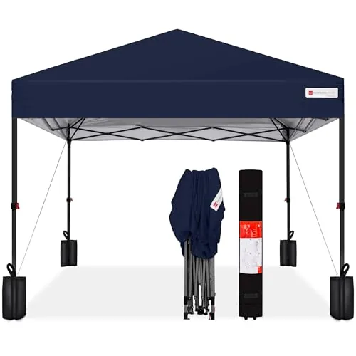 Best Choice Products 10x10 Pop-Up Canopy, 1-Min Solo Setup