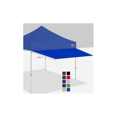 Eurmax 10ft Pop-Up Canopy Awning with 30 SqFt Shade