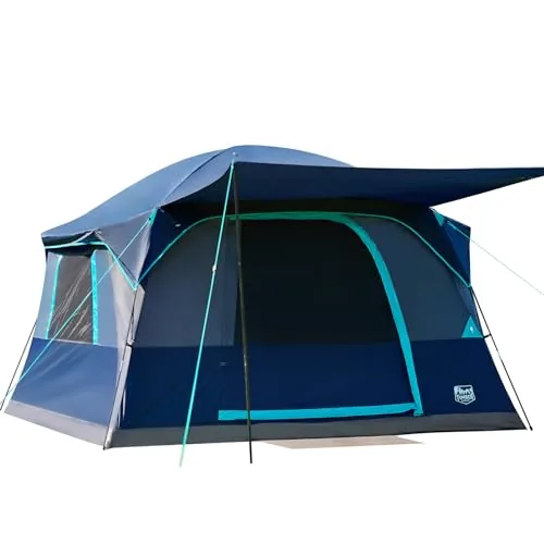 Timber Ridge 6-Person Cabin Tent with Vestibule Porch