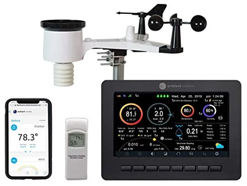 Ambient Weather WS-2000 Wi-Fi Smart Weather Station