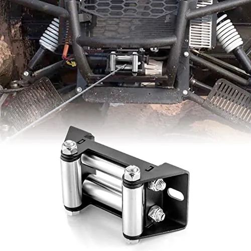 WeiSen 4 7/8in 4-Way Roller Fairlead for ATV/UTV Winch