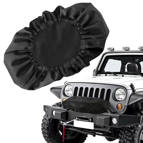 Qflrgon 600D Oxford Winch Cover 8500-17500 lbs