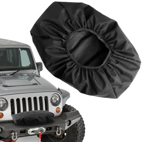 WIWIDRM Winch Cover 1200D Oxford 8500-12500 lbs