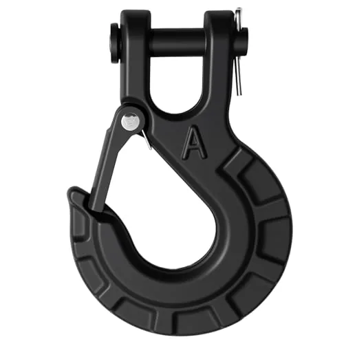 High-PQ 3/8" Clevis Slip Hook 37,400lb Safety Latch