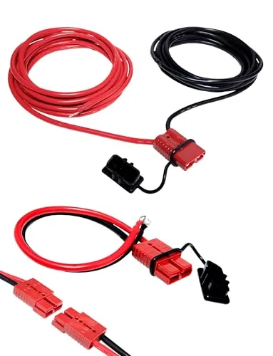 Yuguocly 4 AWG Quick Disconnect Winch Power Cable 7FT