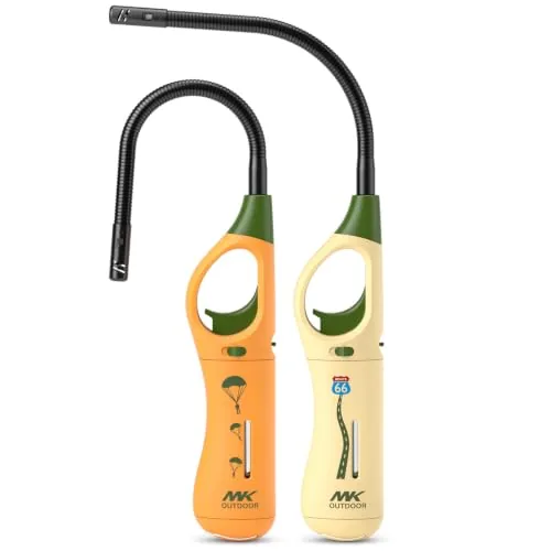 MK Lighter 2-Pack 16-Inch Flexible Neck Refillable